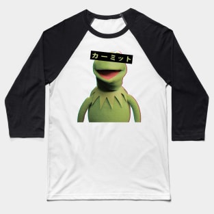 Kermit the frog vaporwave Baseball T-Shirt